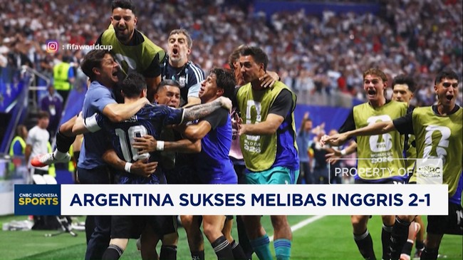Video: Argentina Sukses Melibas Inggris 2-1