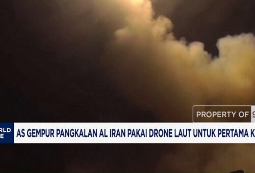 Video: AS Gempur Pangkalan AL Iran Pakai Drone Laut untuk Pertama Kali