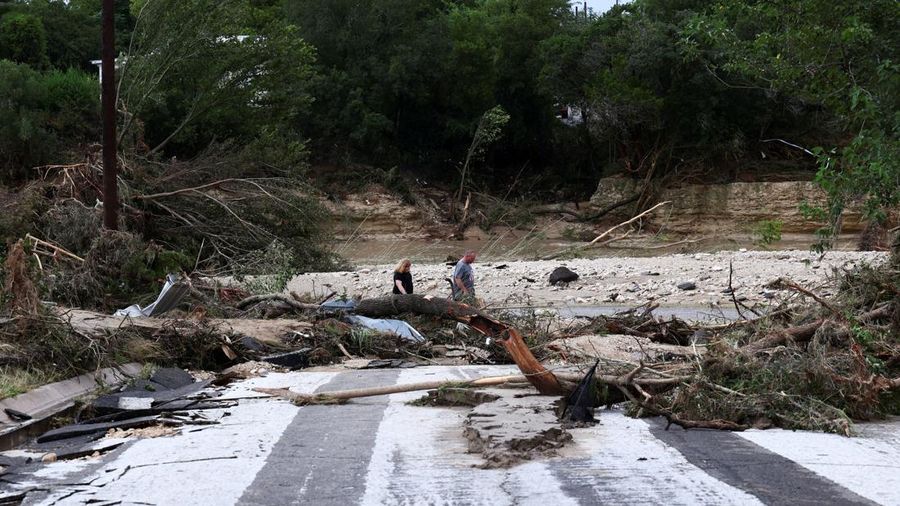 Banjir Bandang Terjang Texas, 1 Tewas