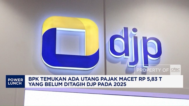 BPK Temukan Utang Pajak Macet Rp 5,83 T Yang Belum Ditagih Pada 2025