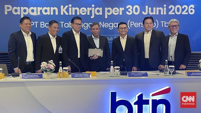BTN Bukukan Laba Naik 40,8 Persen Jadi Rp2,4 T per Juni 2026