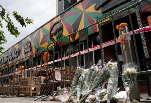Penampakan Terkini Lokasi Kebakaran Pub Maut Bangkok Tewaskan 30 Orang