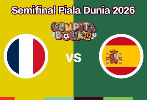 LIVE REPORT: Prancis vs Spanyol di Semifinal Piala Dunia 2026