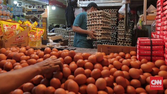 Harga Ayam-Telur di Pasar DKI Stabil Meski HAP Tingkat Peternak Naik