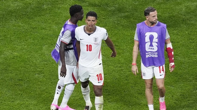 Inggris Tersingkir, Bellingham Keplak Pemain Argentina usai Laga