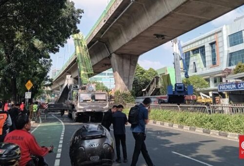 Transjakarta Koridor ‘Jalur Langit’ Dialihkan Imbas Pembongkaran JPO