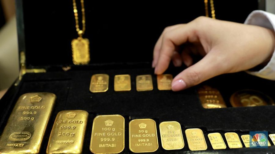 Harga Emas Antam Logam Mulia Hari ini Turun, Buyback Jadi Berapa?
