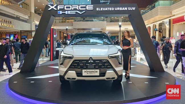 Mitsubishi Xforce Hybrid Tembus 1.000 Km dengan 1 Tangki Penuh