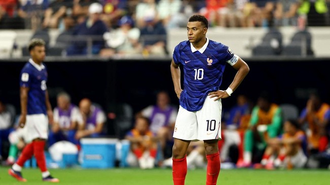 Rapor Buruk Mbappe di Prancis vs Spanyol: Nol Shot on Target