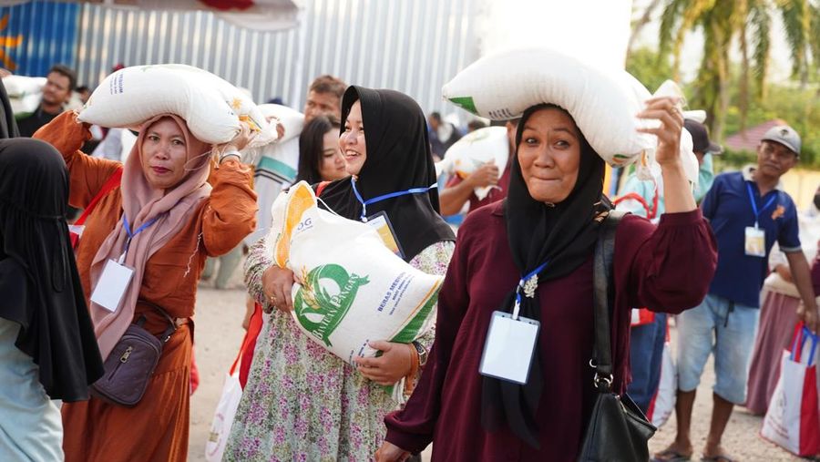 Siap-Siap! 33,24 Juta Keluarga Dapat Beras Gratis 30 Kg Mulai Agustus