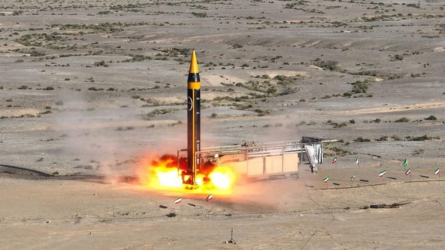 Spesifikasi Kheibar Shekan, Rudal Iran Buat Bombardir Pangkalan AS