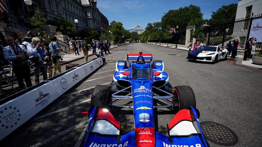 Penampakan Jantung Washington Disulap Trump Jadi Sirkuit Balap IndyCar
