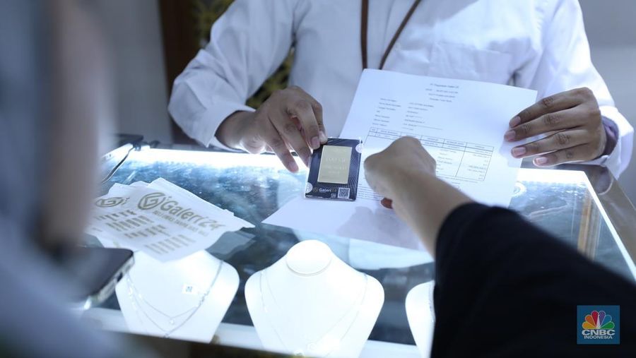 Harga Emas Pegadaian Galeri 24, UBS dan Antam Hari Ini Naik Semua