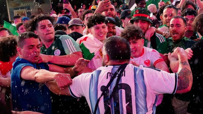 Suporter Argentina Dilarang Bawa Atribut Malvinas lawan Inggris