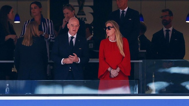 Mengapa Wajah Infantino Selalu Disorot Kamera Selama Piala Dunia?