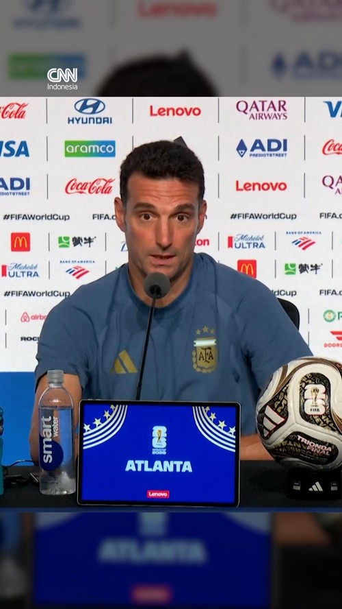 Scaloni: Argentina Tunjukkan Performa Terbaik Saat di Bawah Tekanan