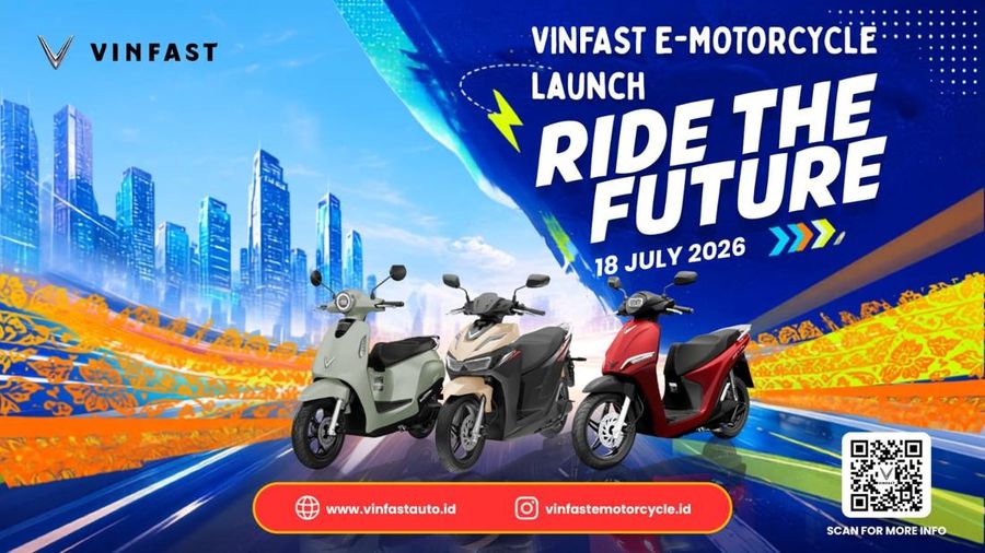 Indonesia Dapat Kesempatan Perdana Lihat Jajaran E-Motorcycle VinFast